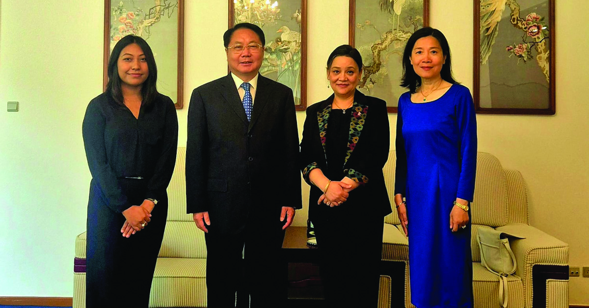 Nepal’s Ambassador to Denmark Tuladhar Meets Chinese Counterpart Xuefeng to Discuss Bilateral Cooperation