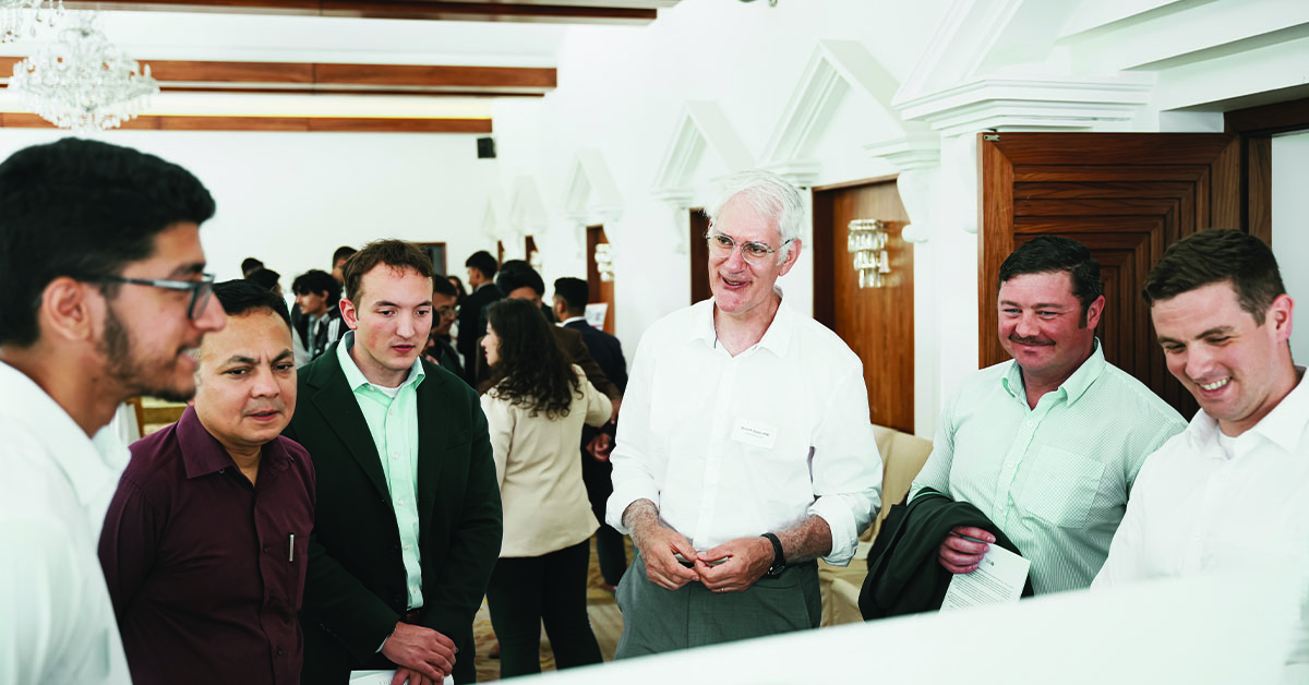 Duke and IOE Students Unveil Earthquake Early Warning Research at Kathmandu Symposium