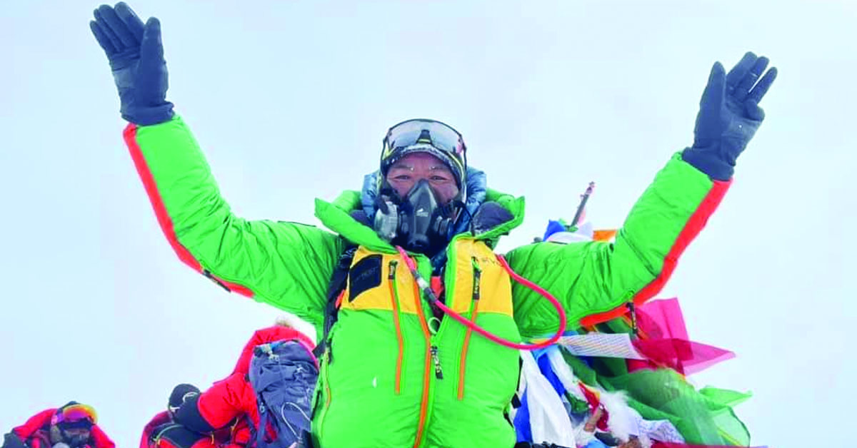 Everest Man Rita Scales His Record with 31st Summit