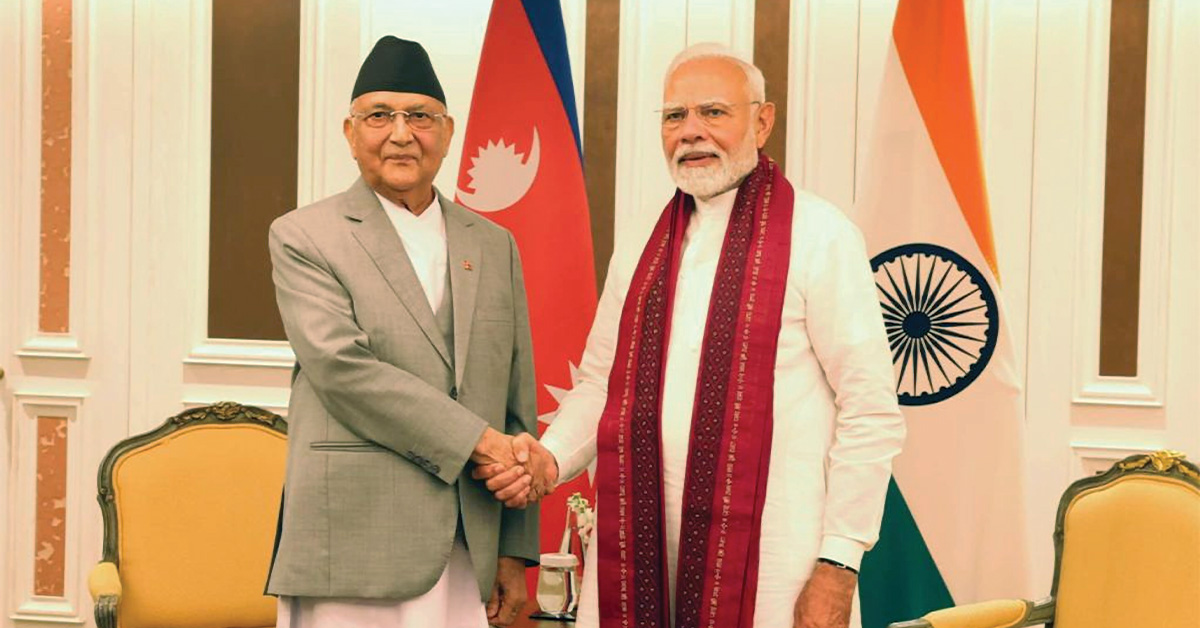 Rebuilding Bridges: PM Oli and PM Modi meet in Bangkok
