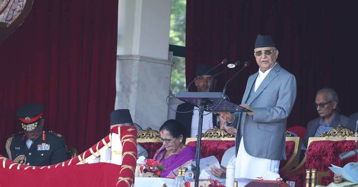 18th Republic Day: PM Oli Stresses on Celebrating the ‘Glorious Day’ amidst Jubilation