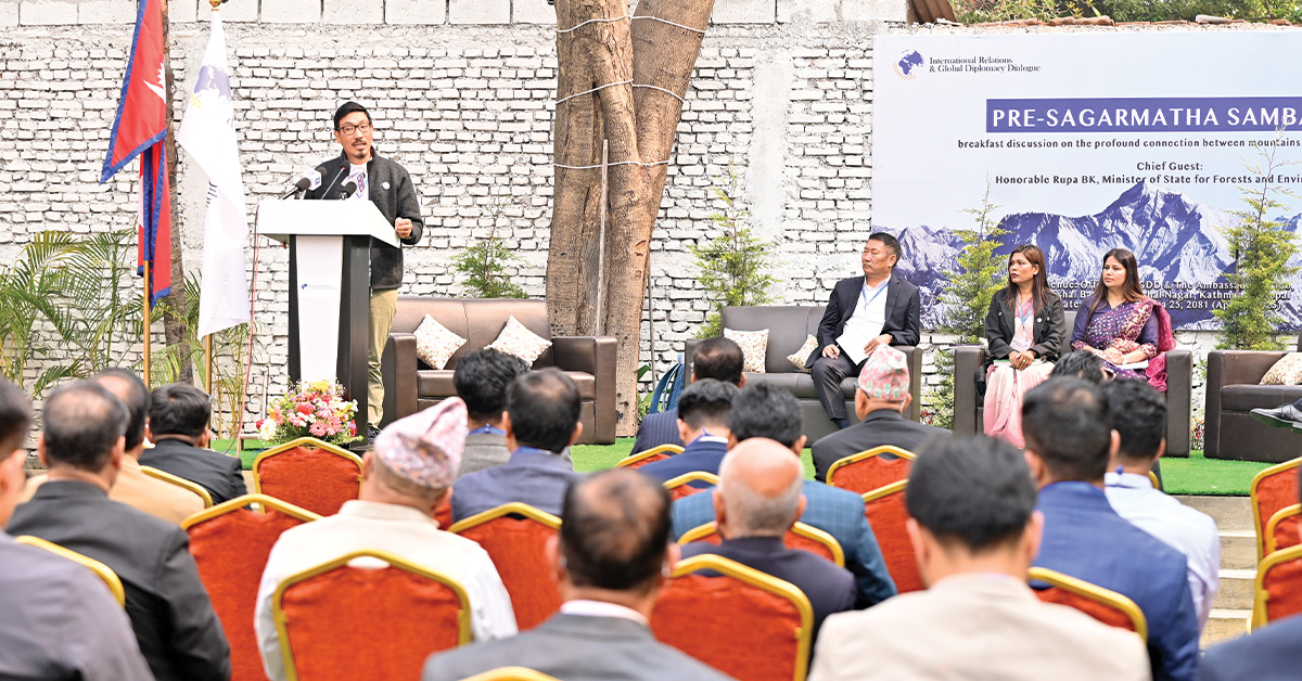 Pre-Sagarmatha Sambaad Program on Impact of Climate Change