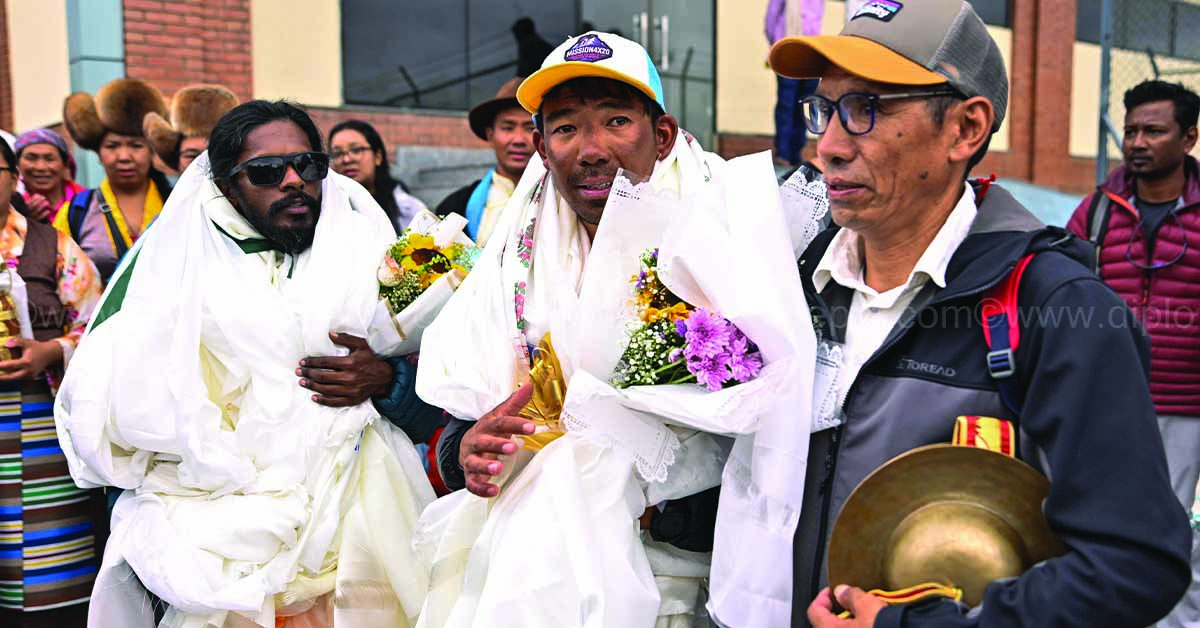 Tashi Gyalzen Sherpa Makes History on Everest, Honored with Grand Welcome