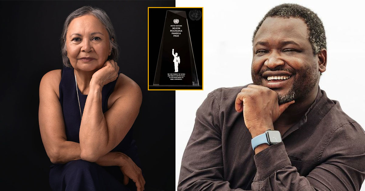 UN Awards 2025 Mandela Prize to Brenda Reynolds and Kennedy Odede