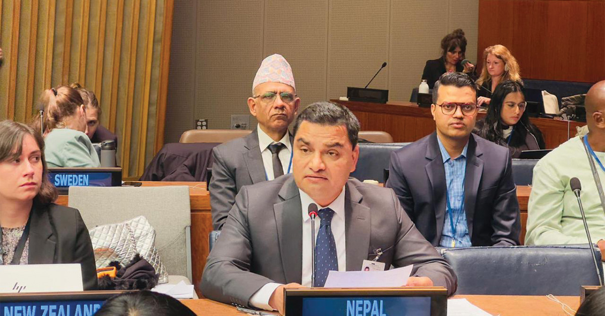 Universal health coverage must be a global priority, says Minister Pradip Paudel