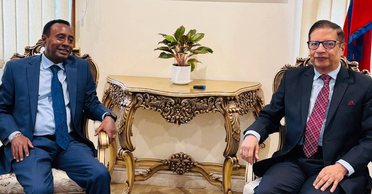 Nepal and Ethiopia Discuss Strengthening Bilateral Relations