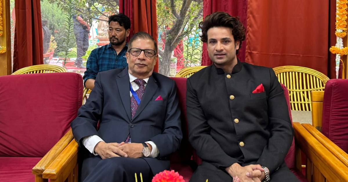 Nepali Ambassador Meets Renowned Indian Actor Himanshu Soni