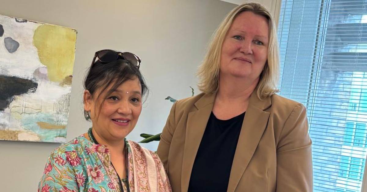 Nepali Ambassador Tuladhar Meets Danish State Secretary for Trade and Investment