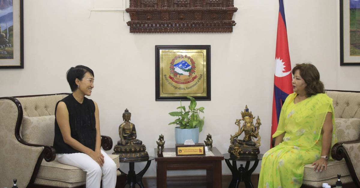 Outgoing UNFPA Representative Bids Farewell to Foreign Minister Dr. Rana