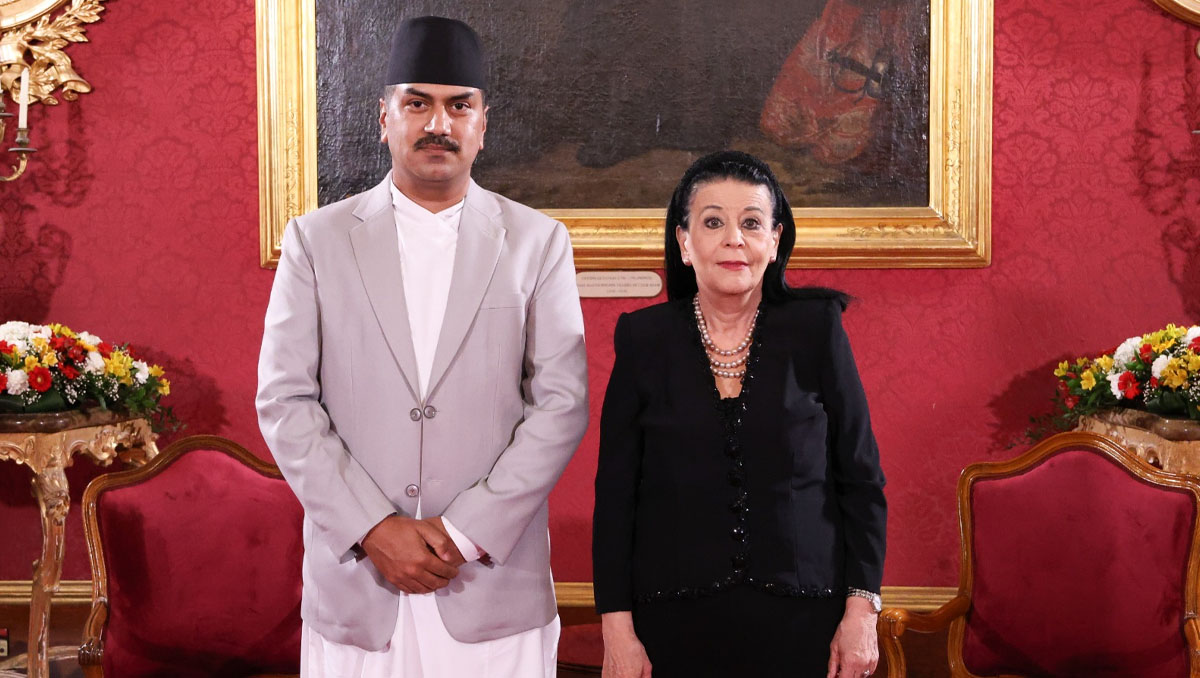 Ambassador Nepal Presents Credentials to President of Malta