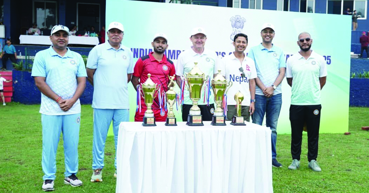 Embassy of India Launches 1st Indian Ambassador’s Cricket Tournament in Kathmandu