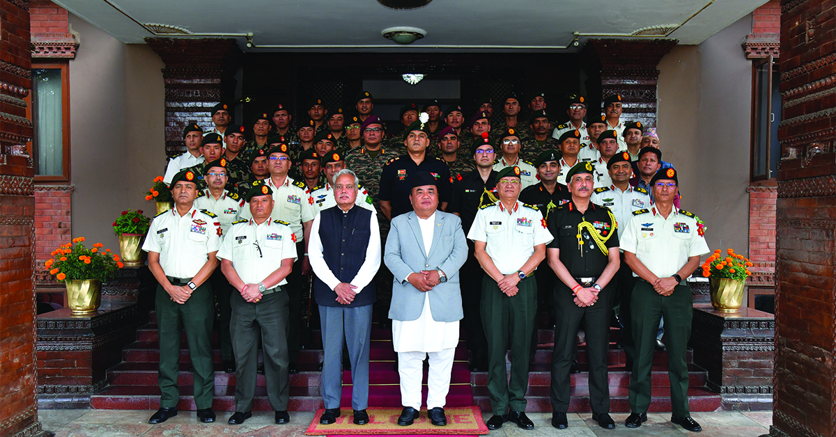 Flag-In Ceremony of Nepal-India Joint Kanchenjunga Mountain Climb-2025 Held in Kathmandu
