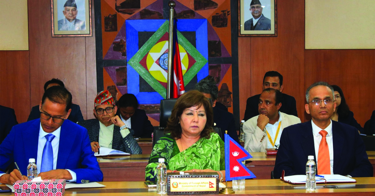Foreign Minister Dr Rana Urges Nepali Missions to Promote Investment and Tourism