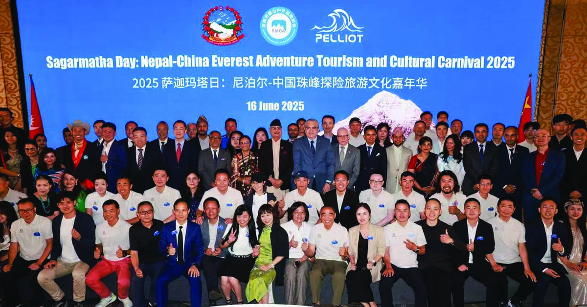 Nepal-China Celebrate Sagarmatha Day with Joint Tourism and Conservation Push