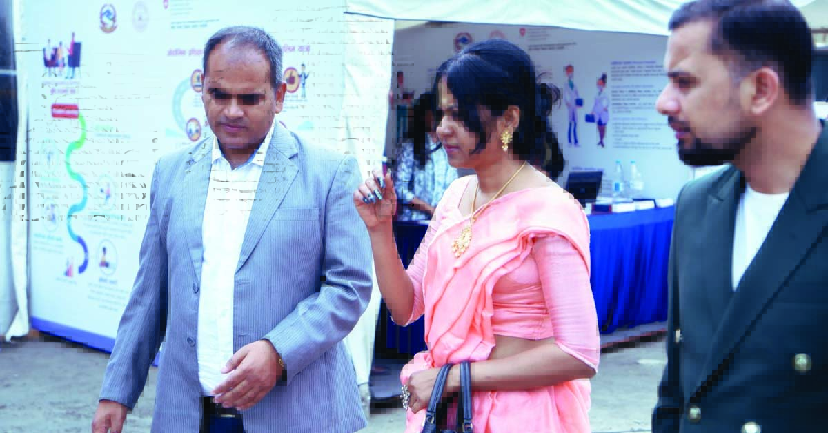 Sri Lankan Charge d’Affaires attends the SEEP Mela-II