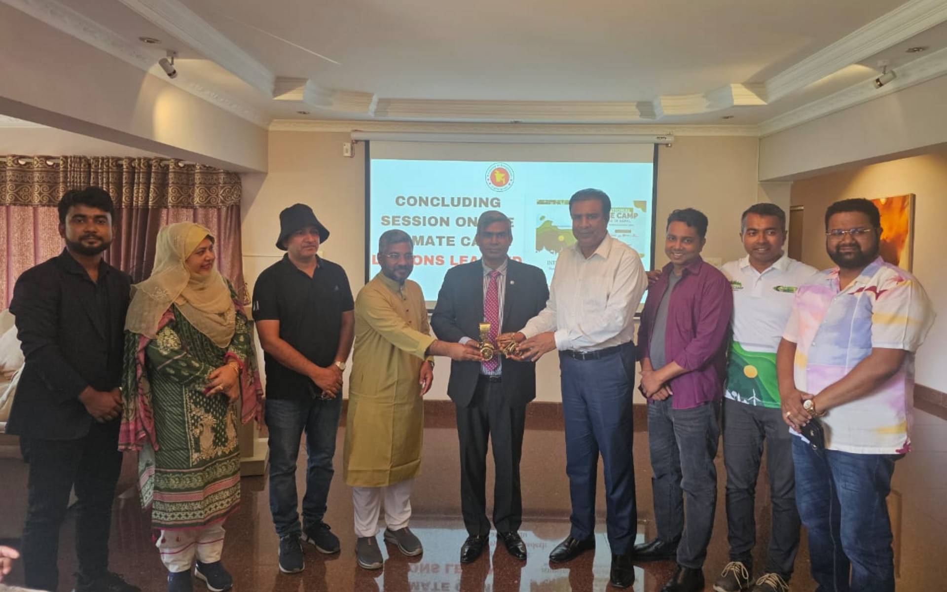 Bangladesh Embassy in Kathmandu Hosts Closing Session of Climate Camp 2025