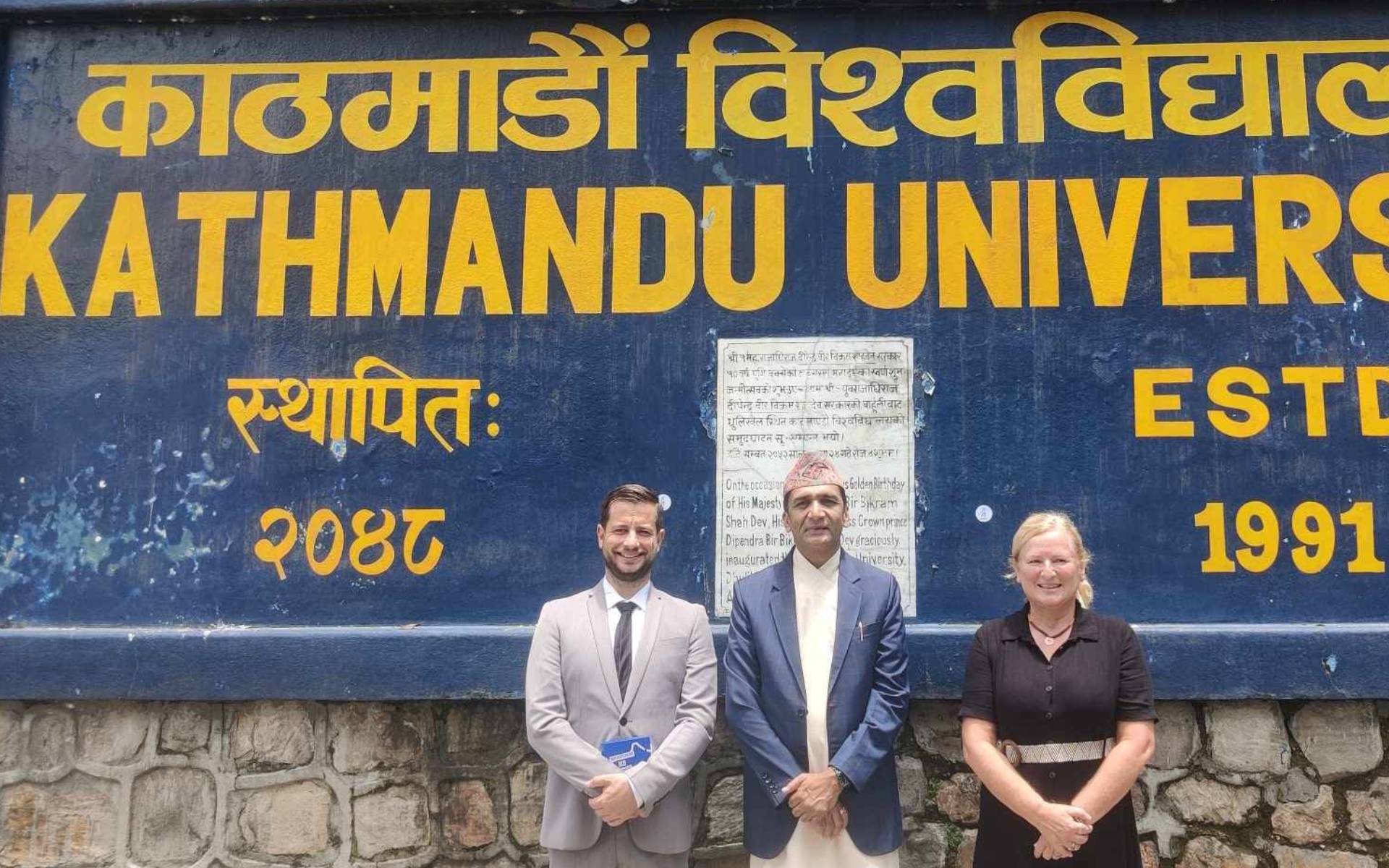French Ambassador Visits Kathmandu University, Explores Academic Collaboration