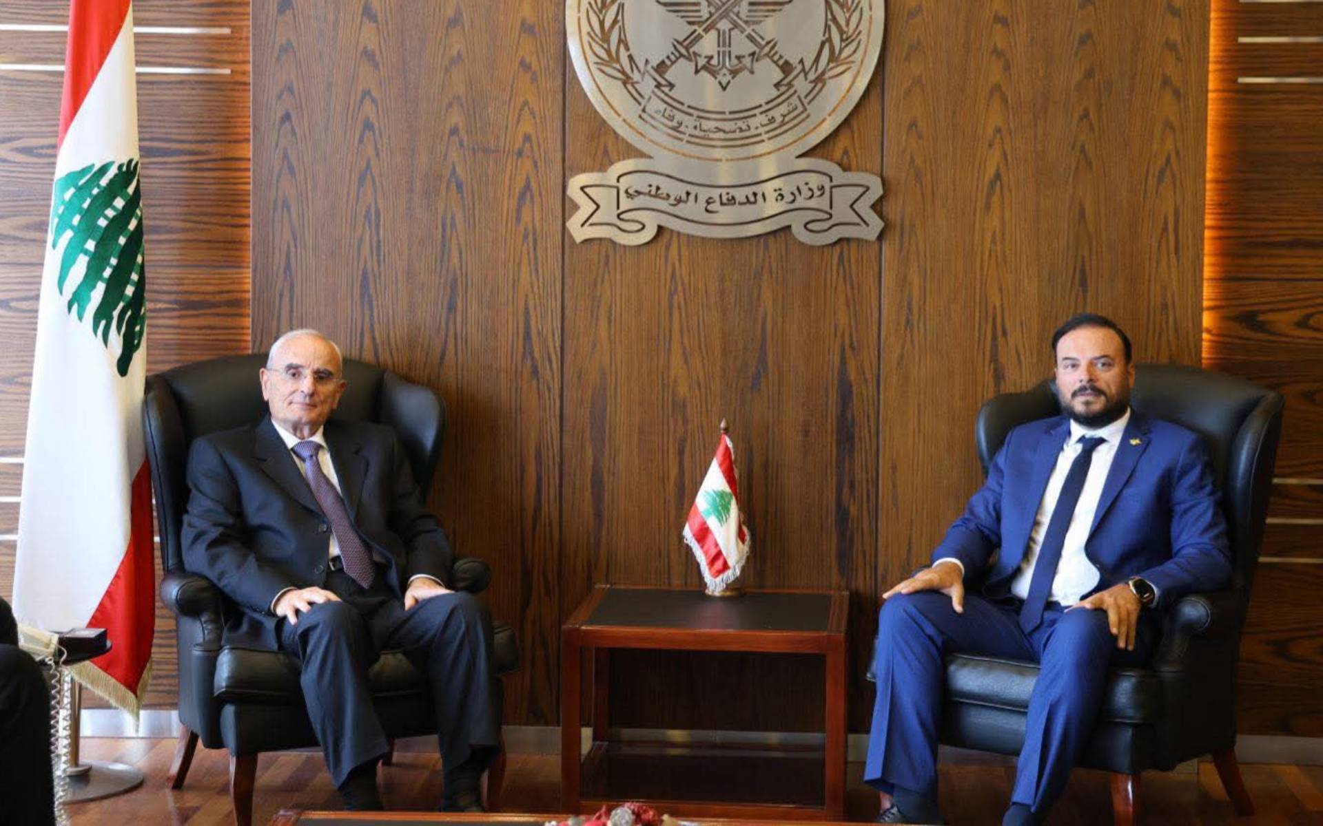 Honorary Consul General of Nepal Meets Lebanese Defense Minister