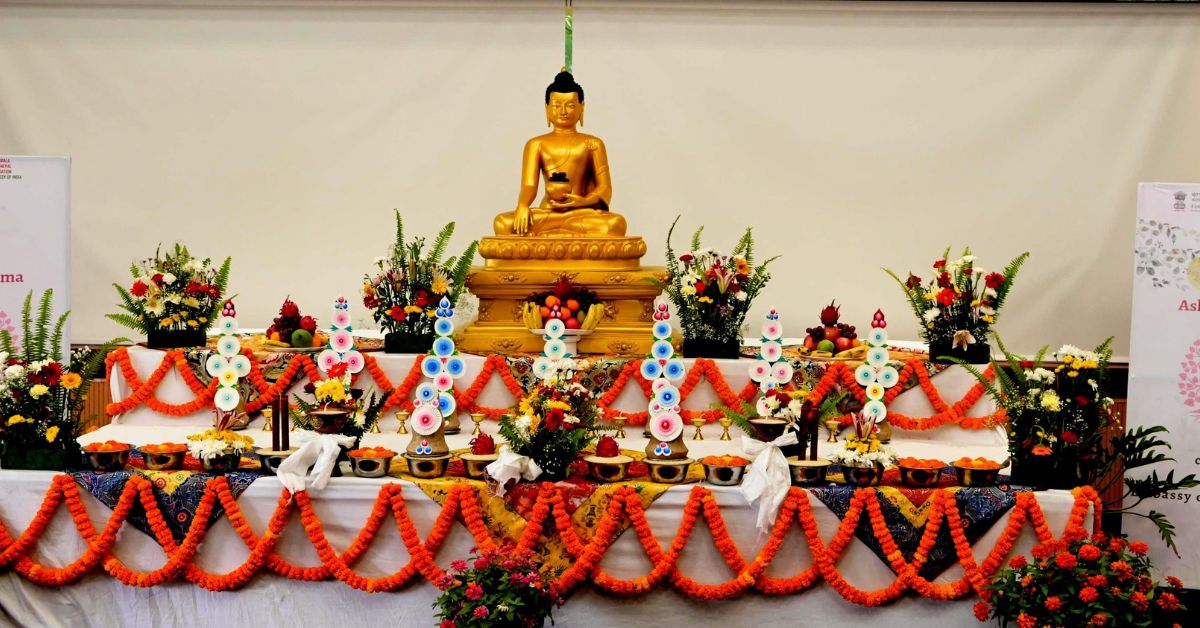Indian Embassy Marks Ashadha Purnima with Buddhist Prayer Ceremony in Nepal