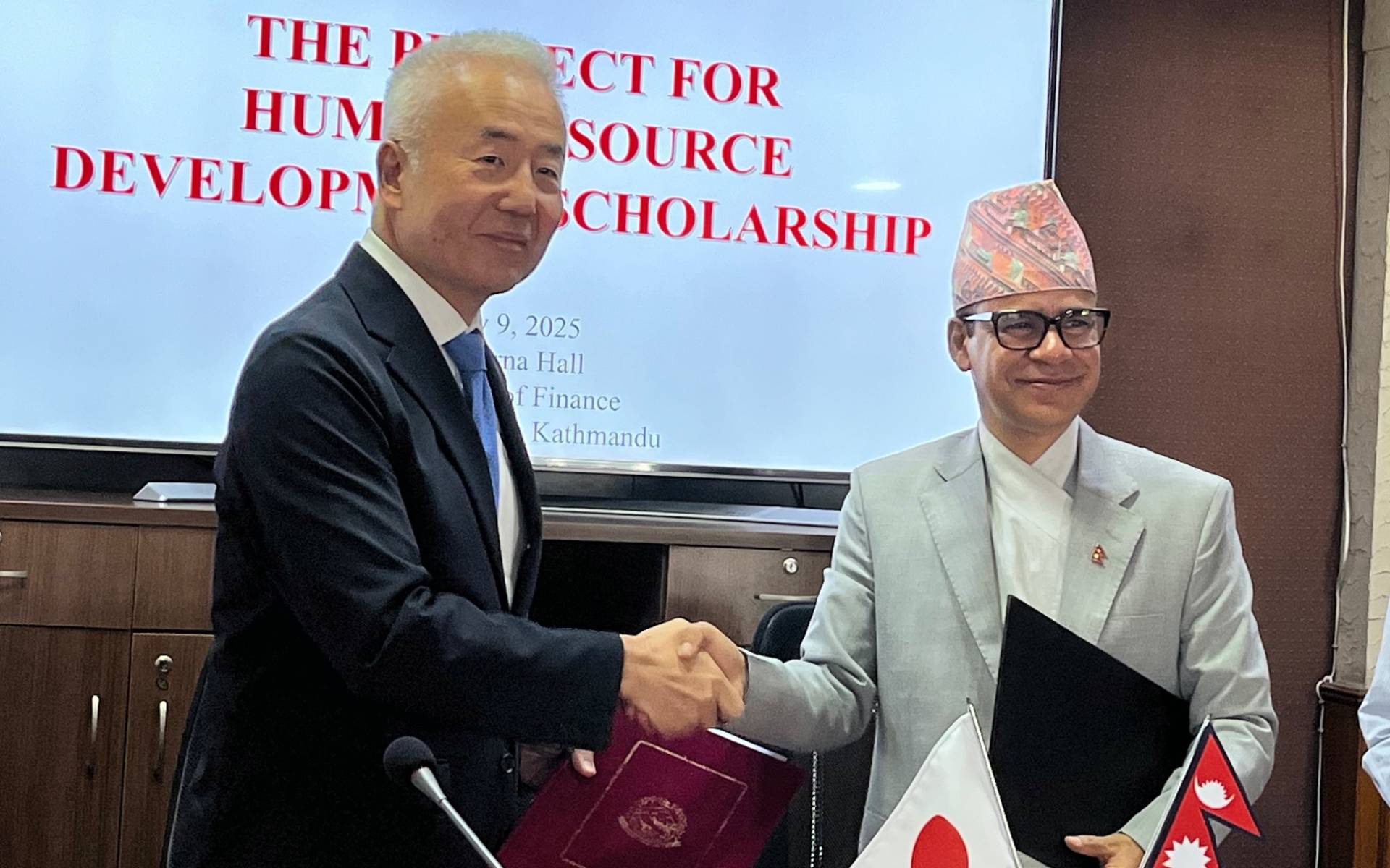 Japan Provides Rs 541 Million Grant to Nepal for Human Resource Development Scholarships