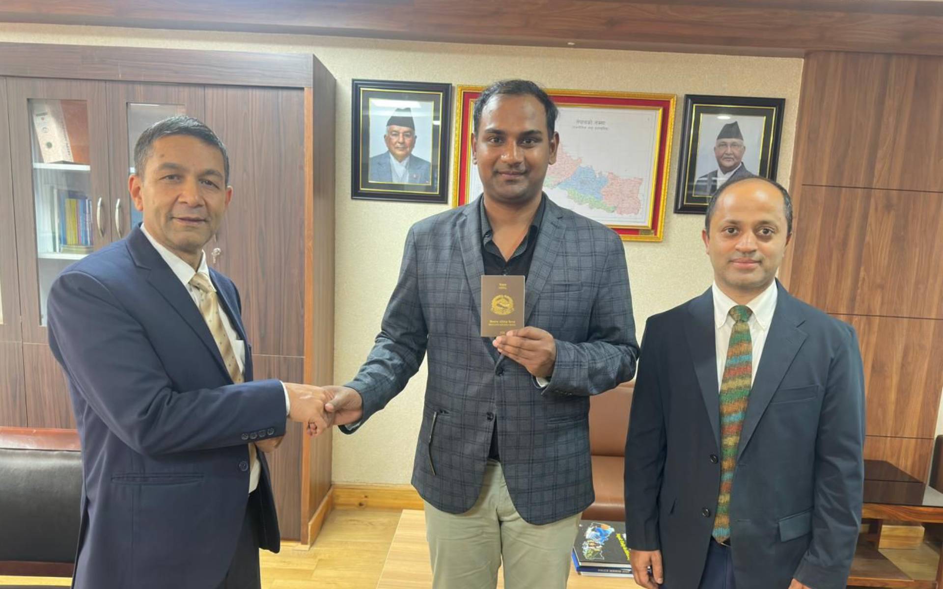 Nepal Issues First-Ever Seaman’s Record Book