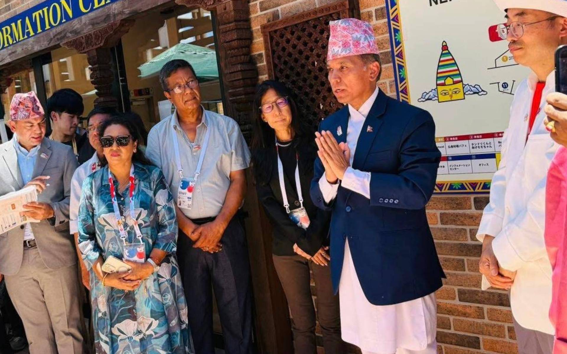Nepal Pavilion Finally Opens at Osaka Expo