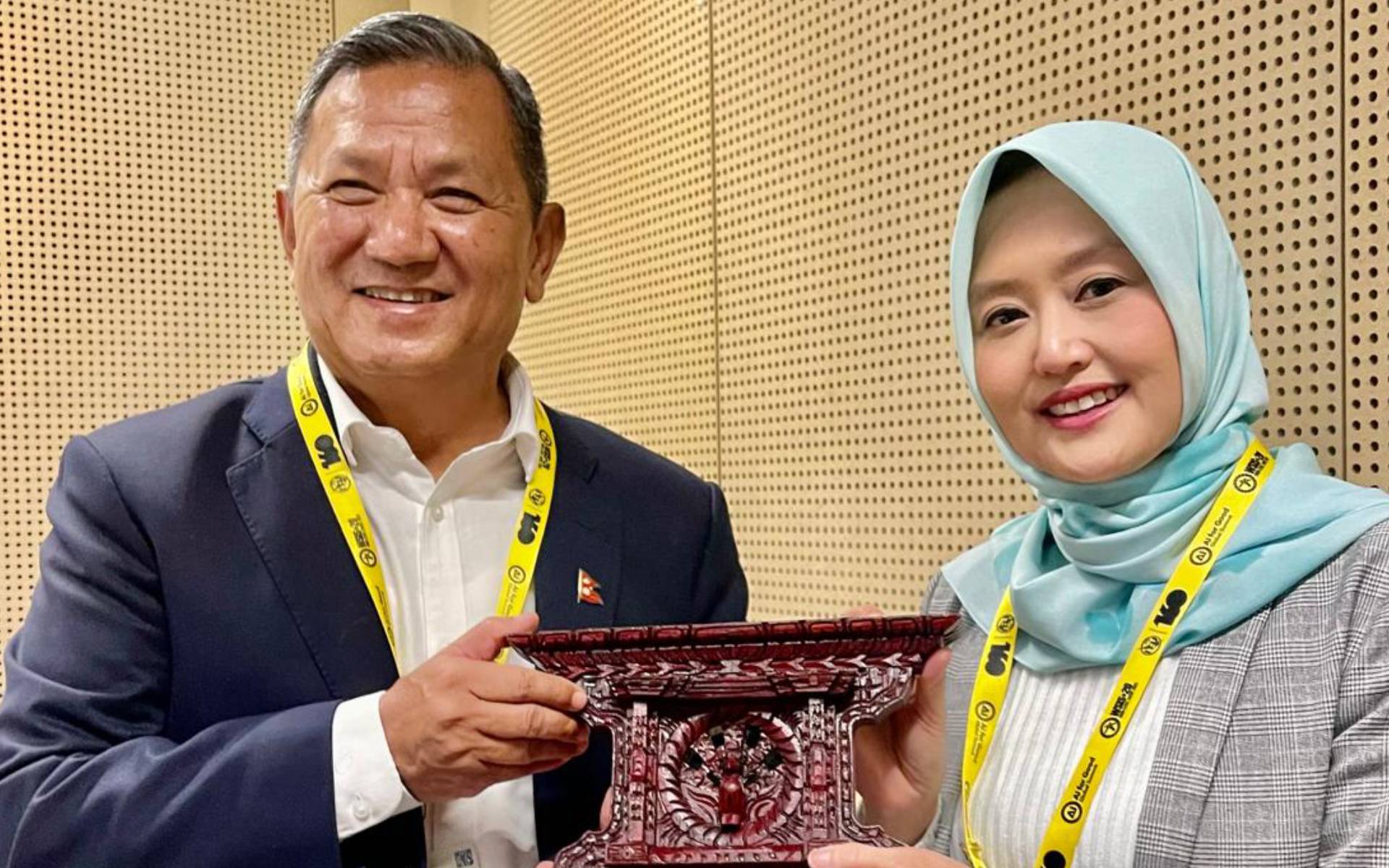 Nepal and Singapore Discuss Digital Cooperation in Geneva