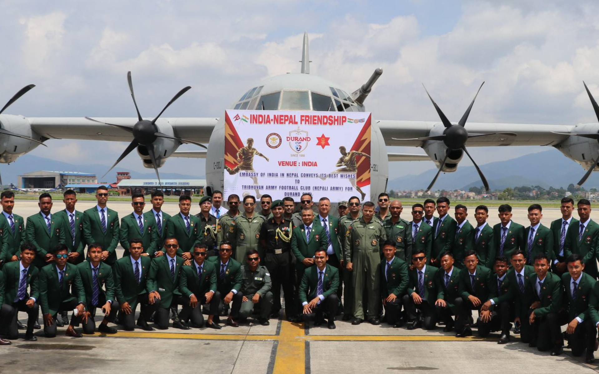 Nepali Army Football Team Airlifted to India for Durand Cup 2025