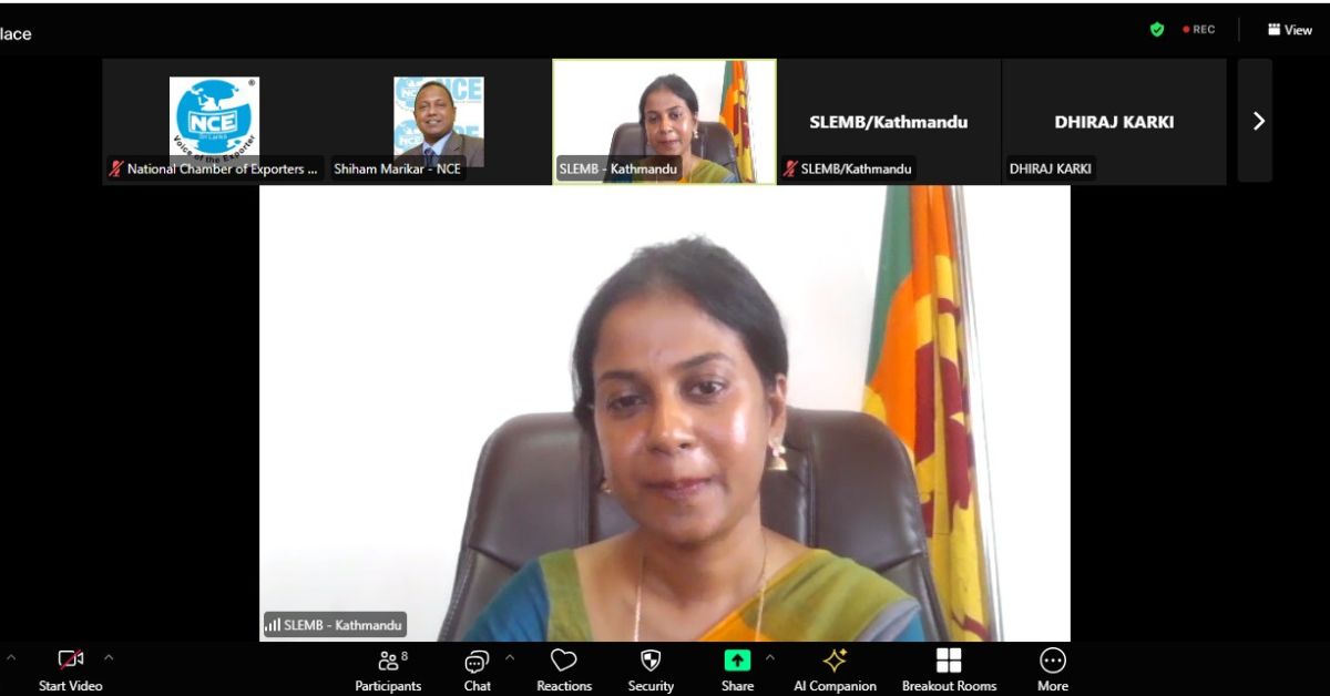 Sri Lankan Embassy Facilitated MoU to Boost Nepal–Sri Lanka Economic Ties