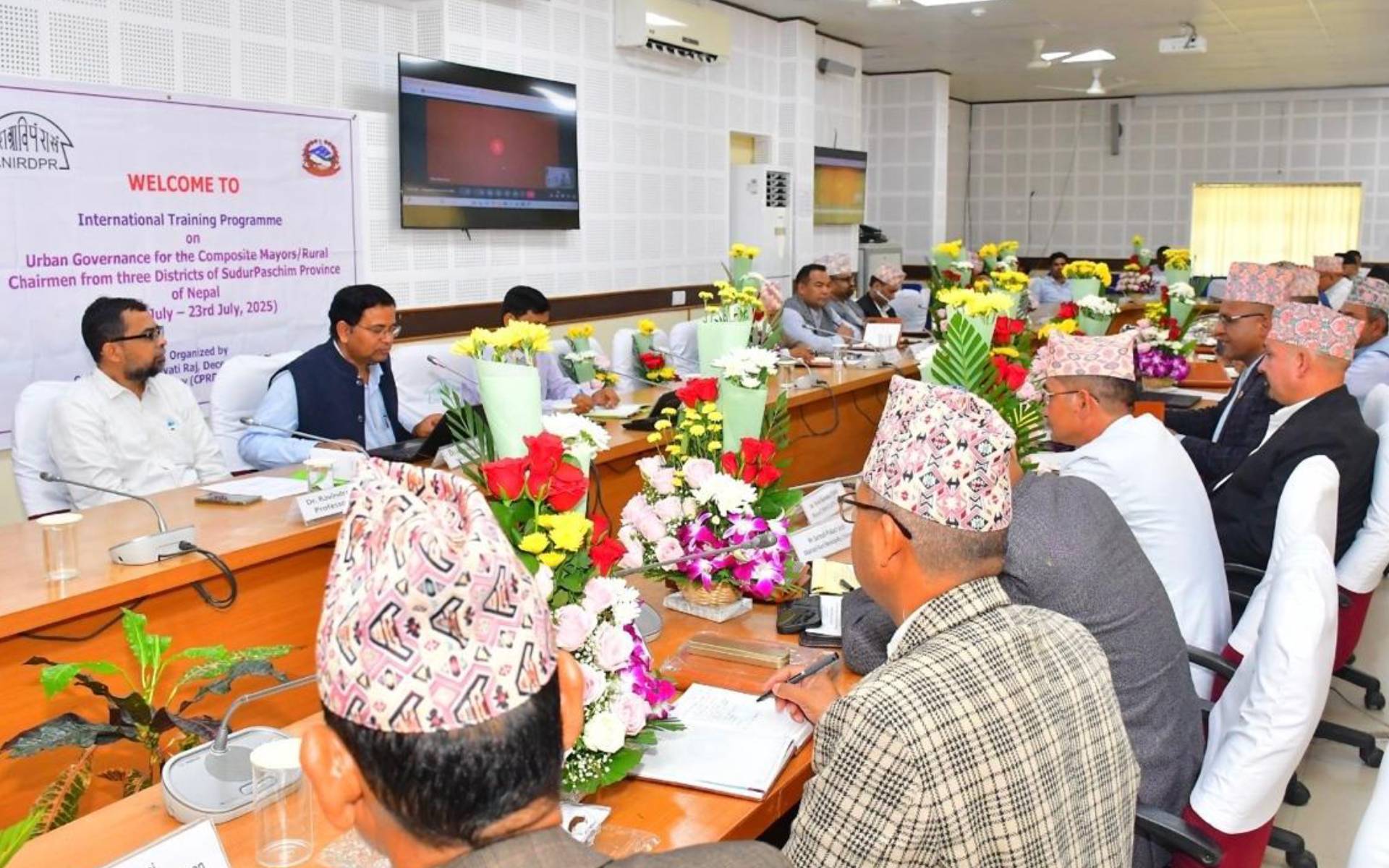 Sudurpaschim Officials Begin 10-Day Training in India on Rural Development and Governance