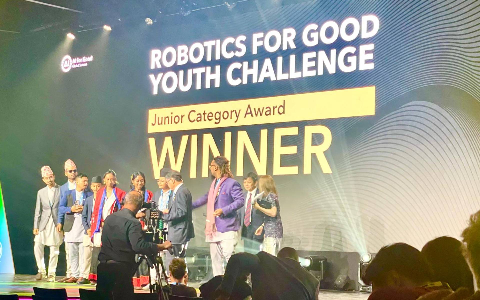 Team Gautam Buddha Shines at Global Robotics Challenge with Earthquake Rescue Robot