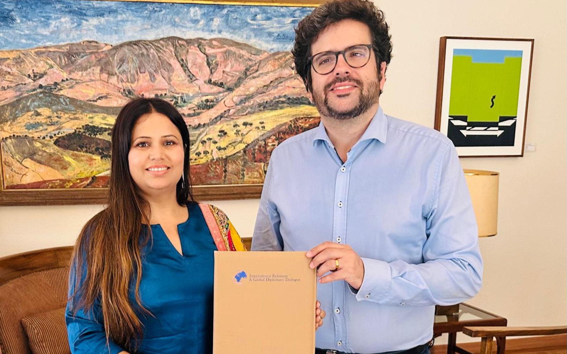 Amb. Dr. Sarmila Parajuli Dhakal Meets with Mr. Antón Leis García, Director General of AECID