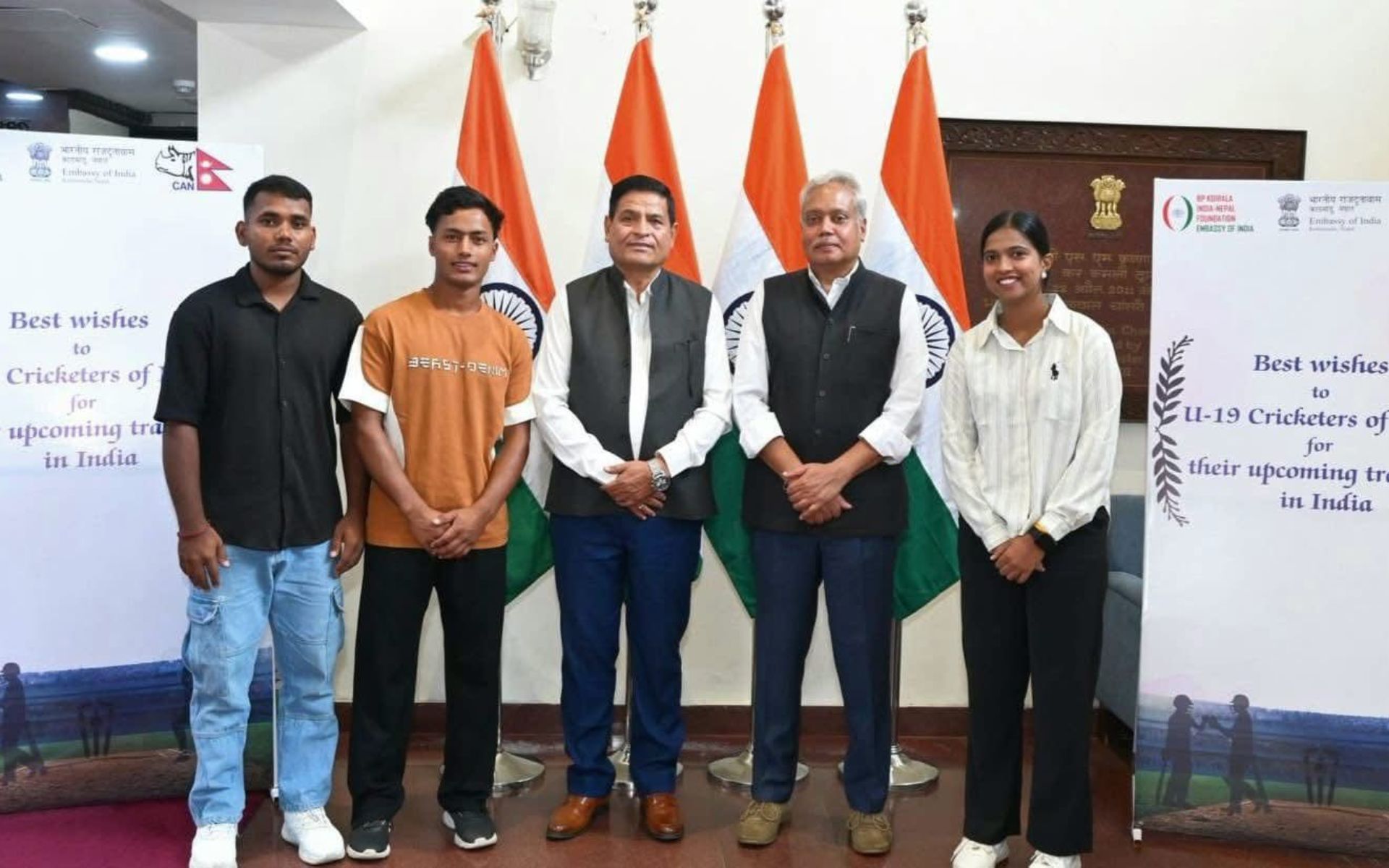 Embassy of India in Kathmandu Facilitates One-Month Training for Nepali U-19 Cricketers in Bhopal, India
