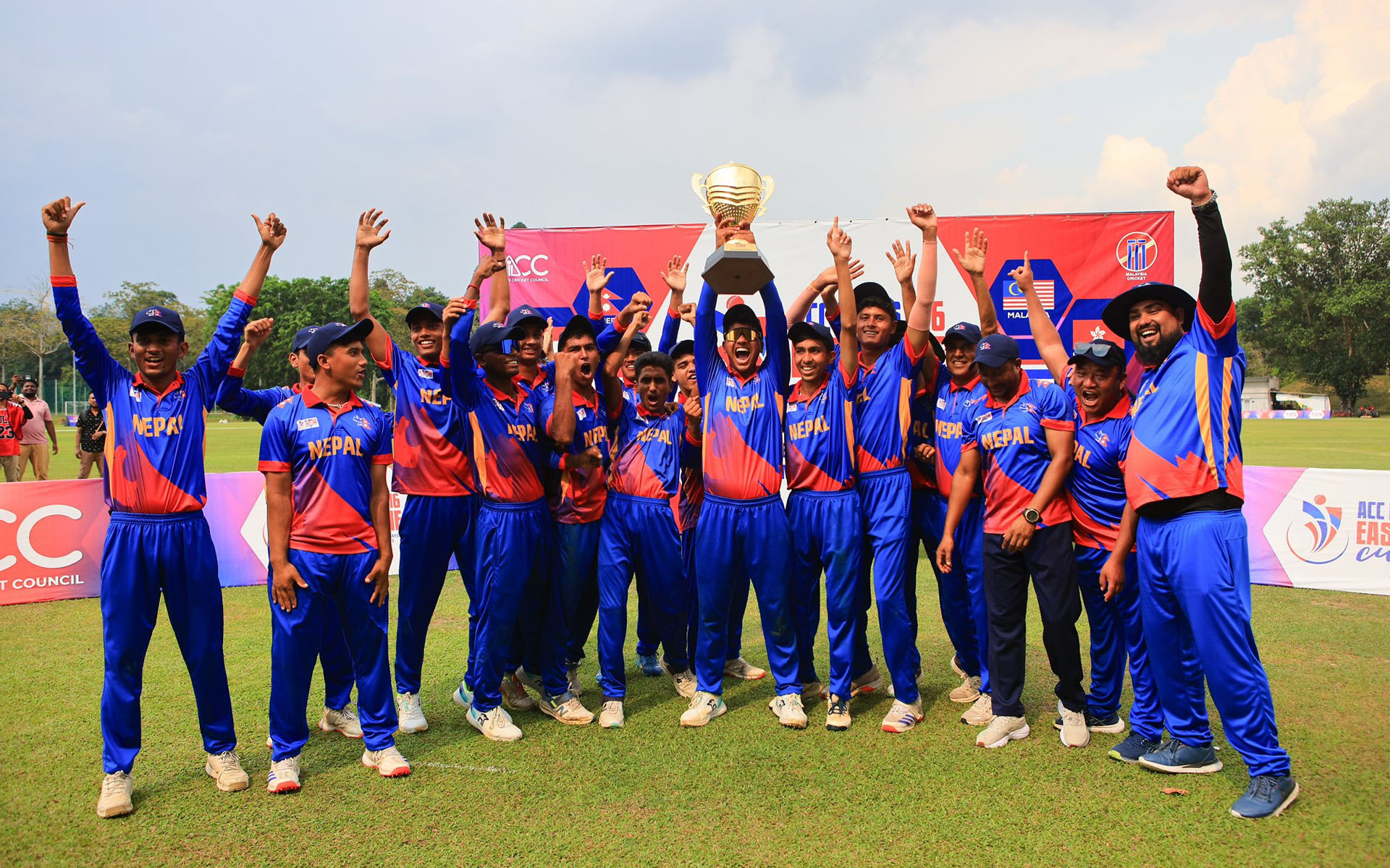 Nepal Triumphs ACC Under-16 Men’s East Zone Cup 2025