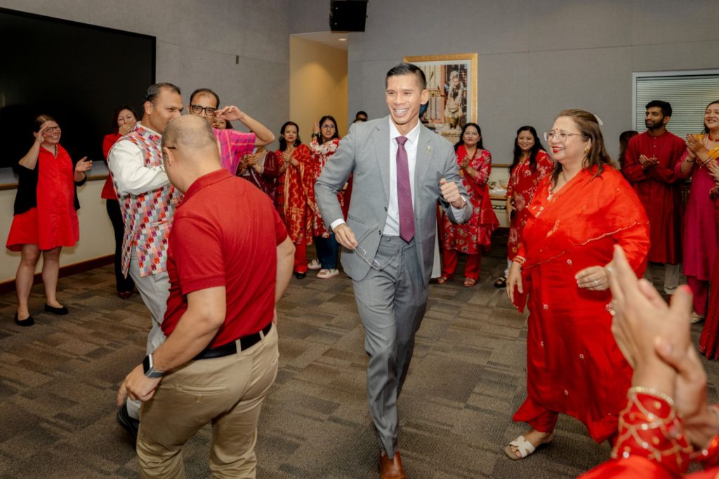 Teej Festival celebration at the U.S. Embassy in Kathmandu.