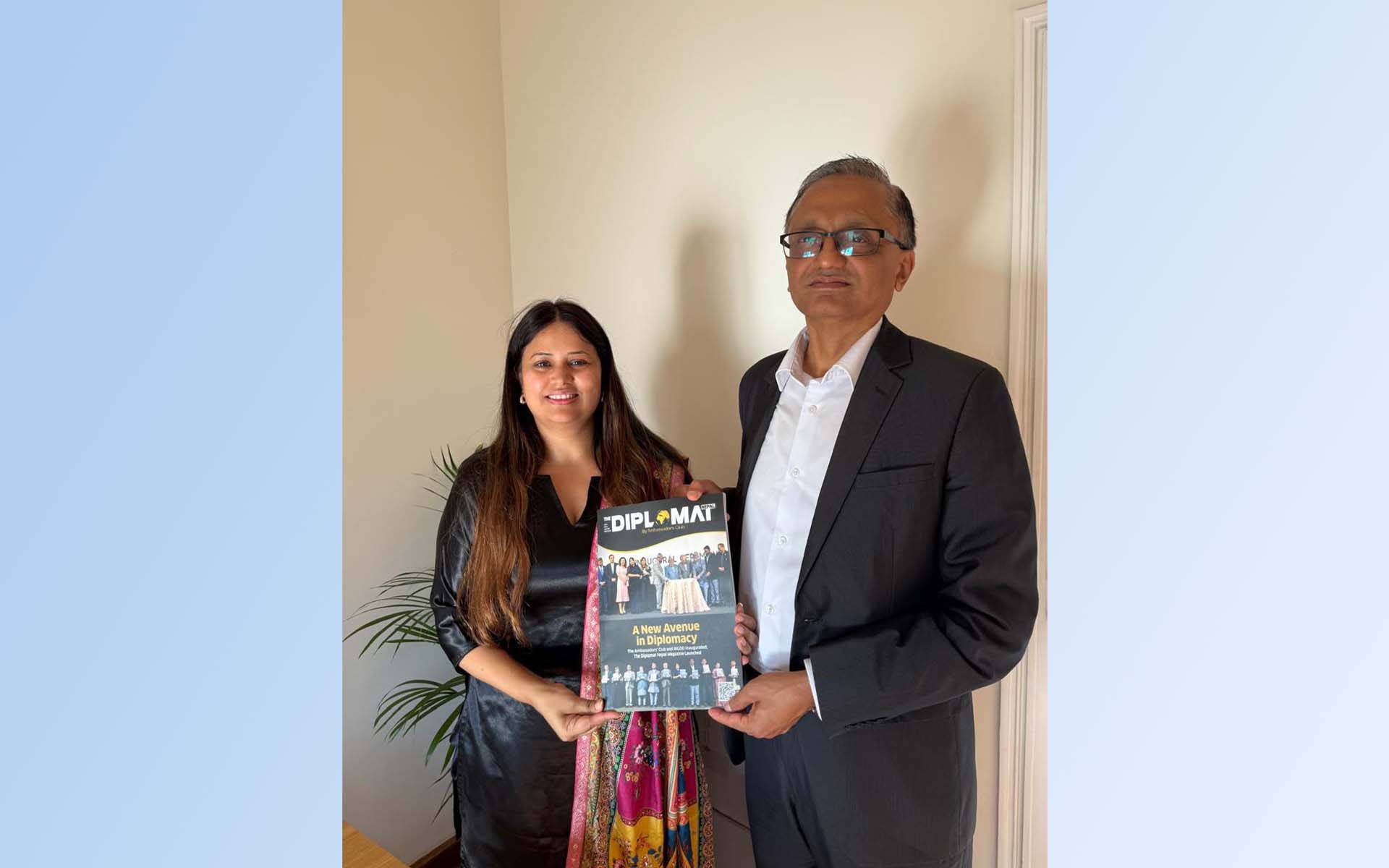 Amb. Dr. Dhakal Visits Newly Opened Nepali Embassy in Portugal