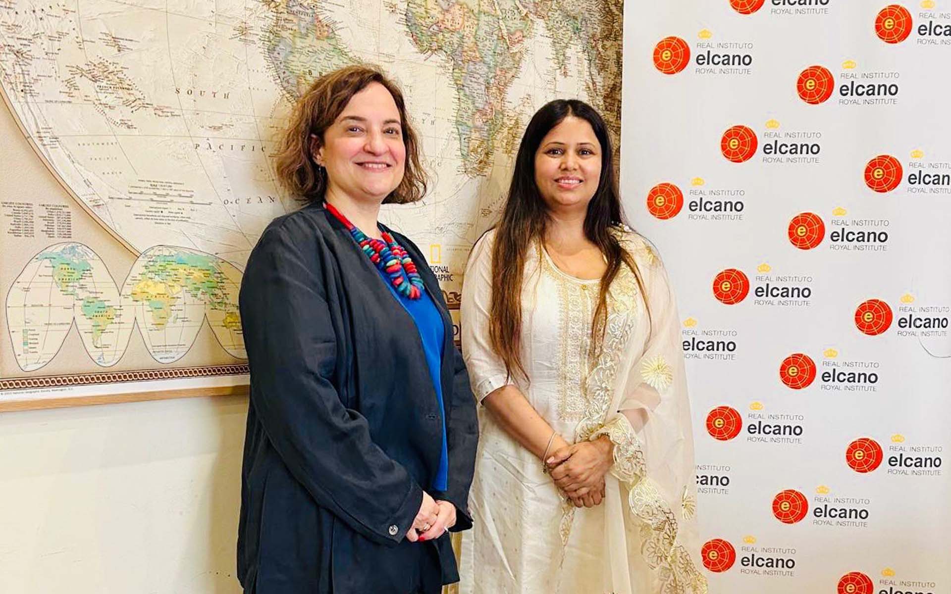 Ambassador Dr. Dhakal Visits Elcano Royal Institute in Madrid