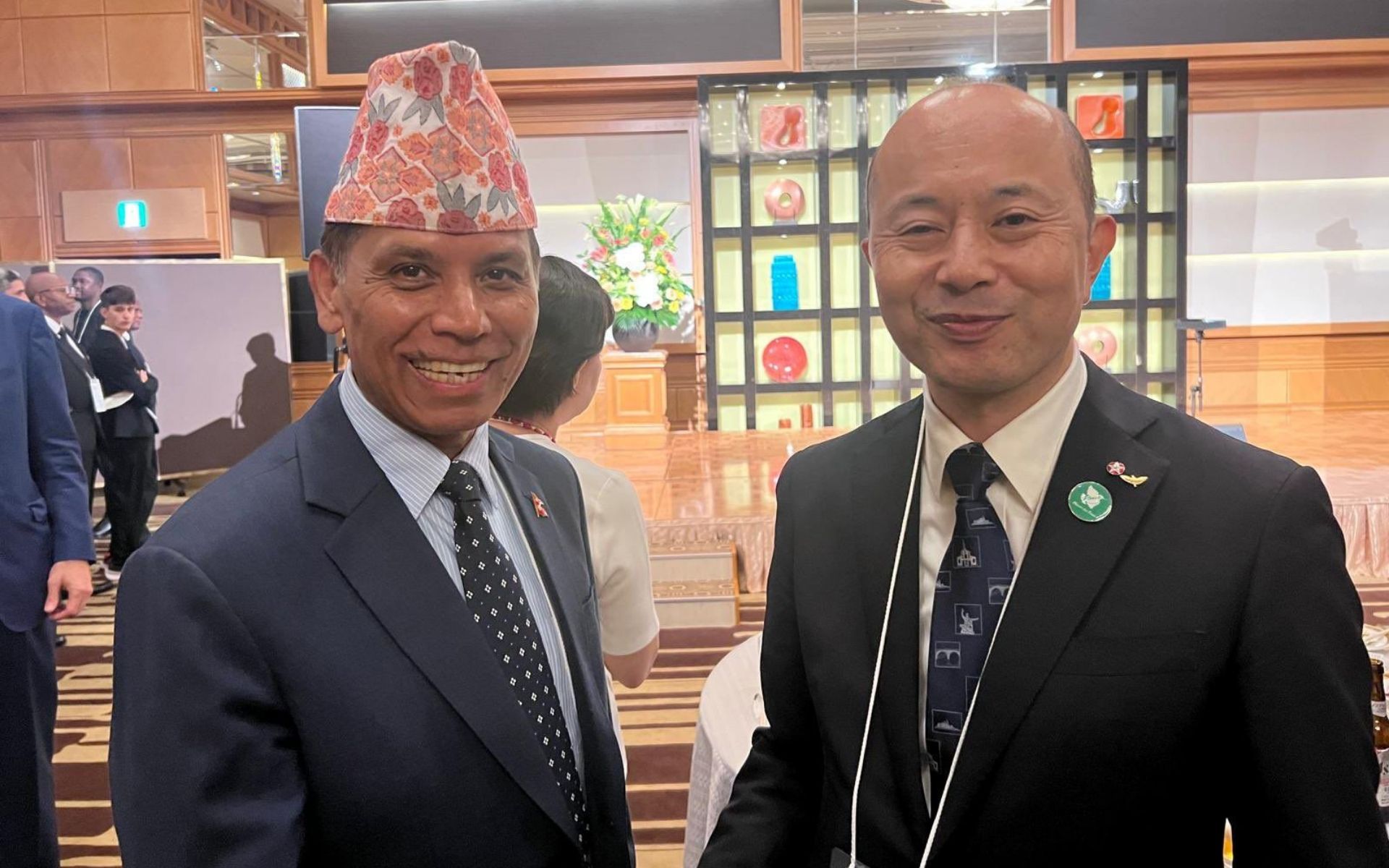 Ambassador Dr. Subedi Meets Japanese Mayor