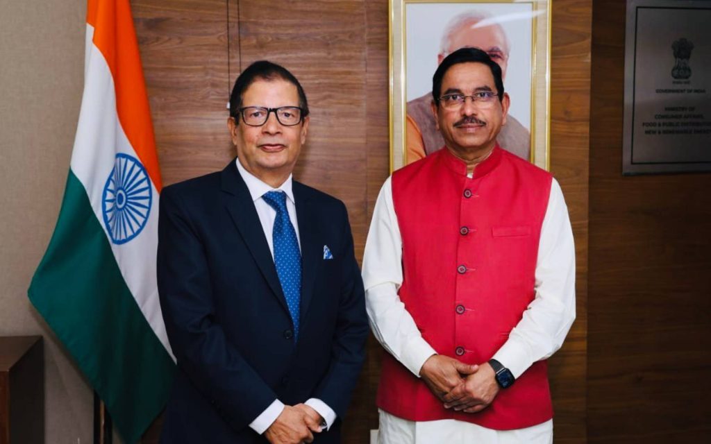 Ambassador Sharma Meets Indian Minister to Boost Trade Ties - The ...