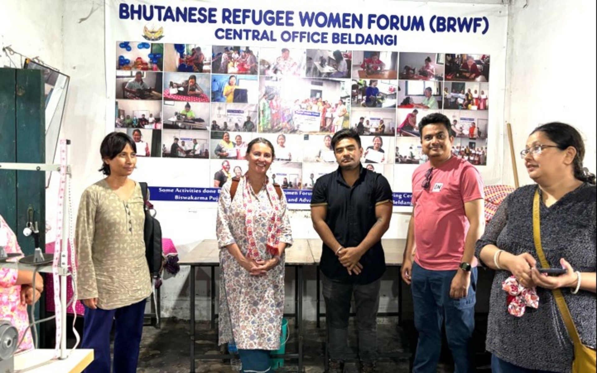 Australian Ambassador and UNHCR Visit Bhutanese Refugee Settlement