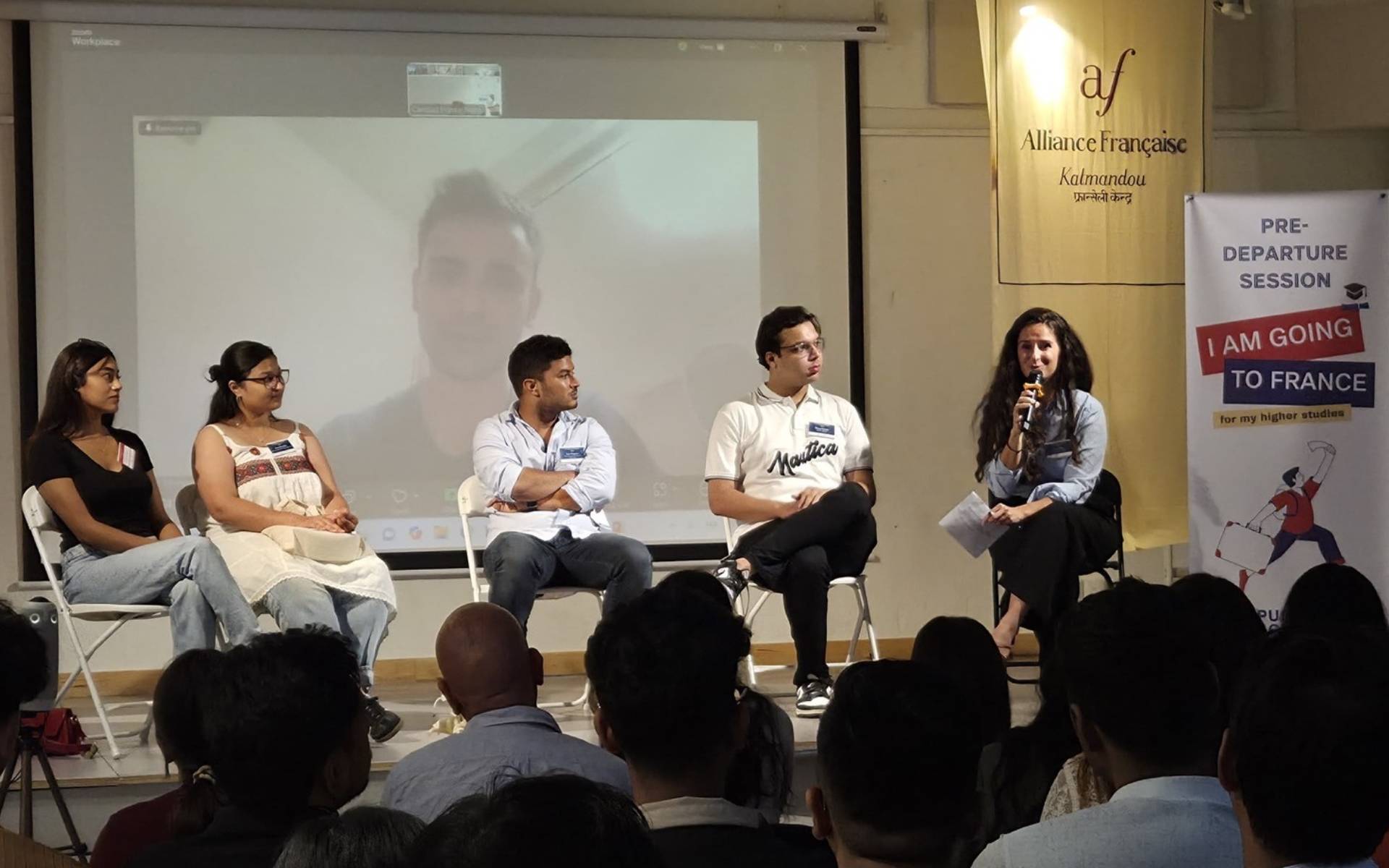 French Embassy Sends Off Nepali Students for Higher Studies in France
