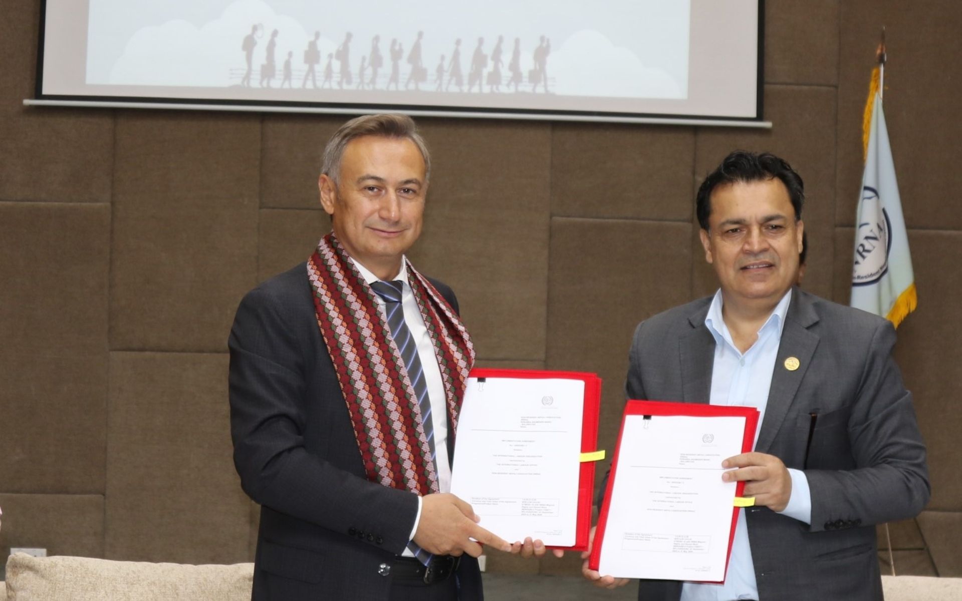 ILO Nepal, NRNA Join Hands to Strengthen Support Services for Nepali Migrant Workers