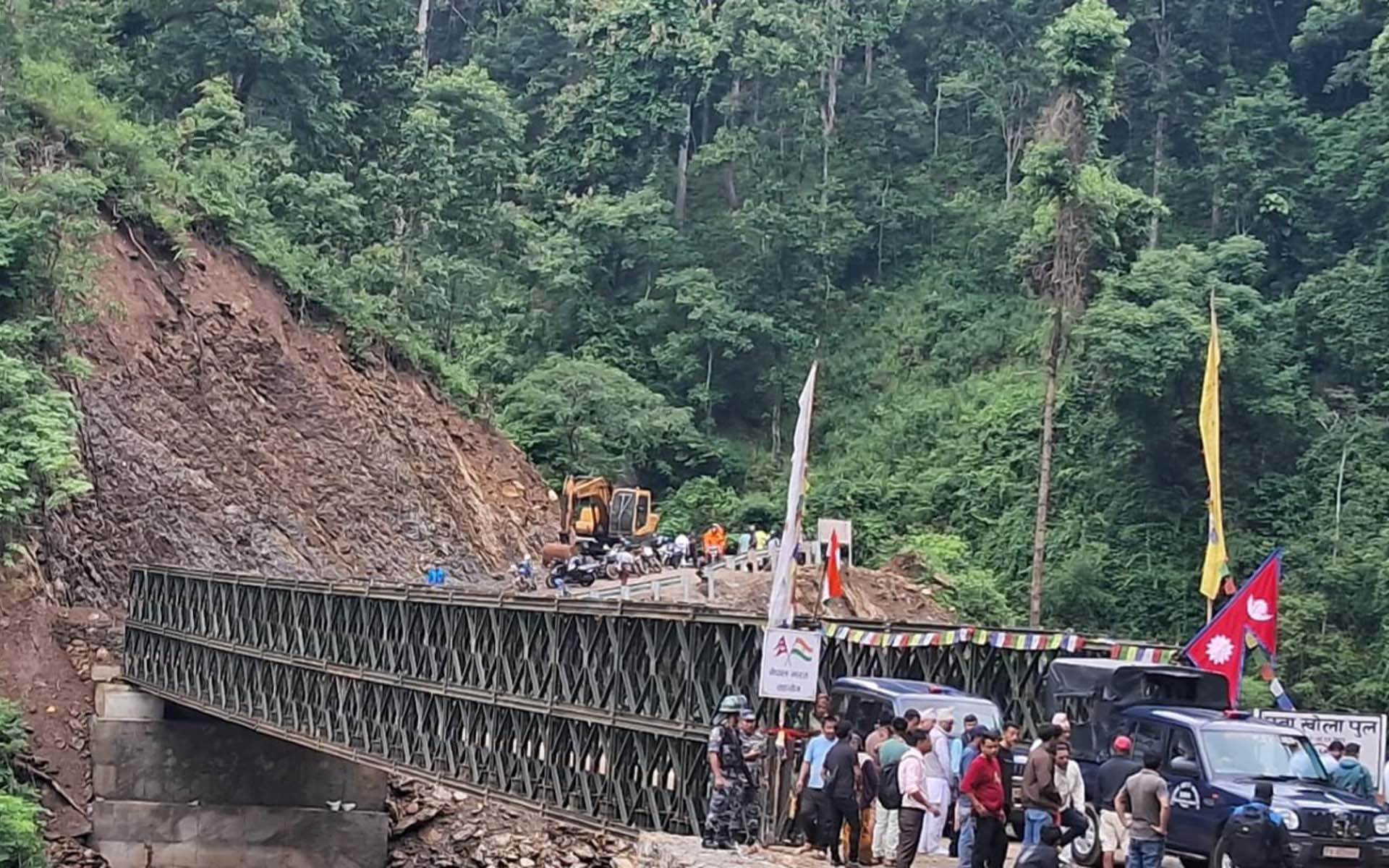 India Hands Over Modular Bridge to Nepal in Ilam District