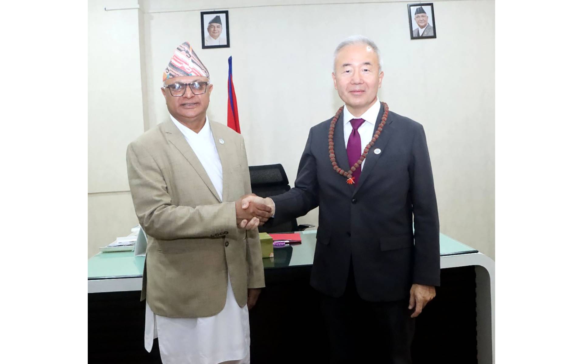 Japanese Ambassador Maeda calls on CM Karki