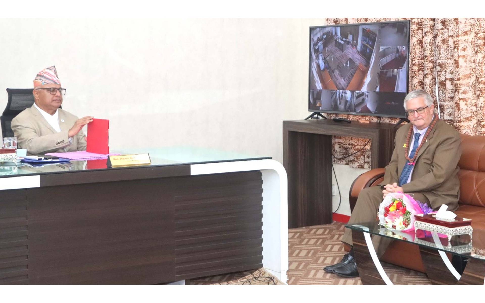Koshi CM Karki, Israeli Ambassador Discuss Strengthening Ties