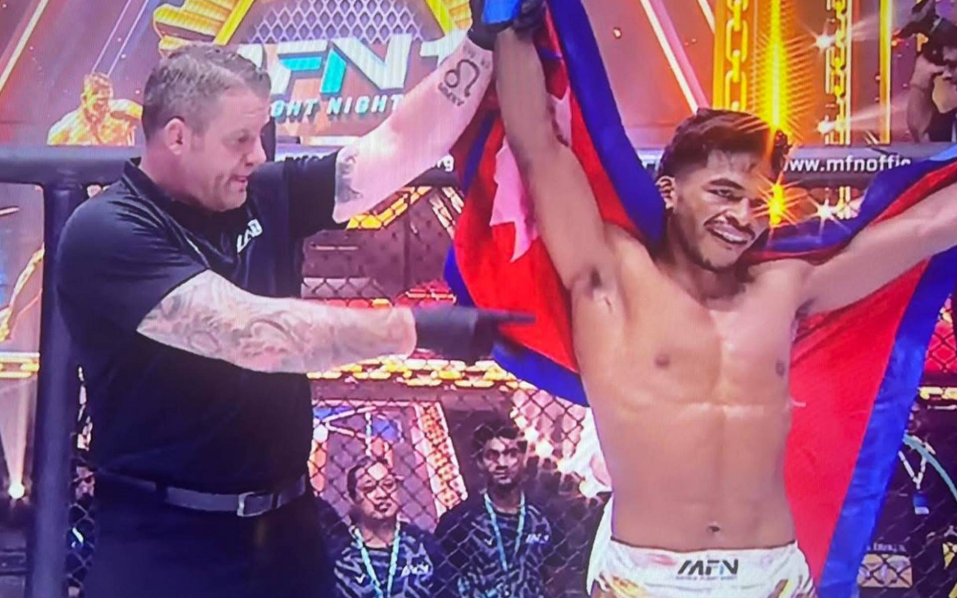 Rabindra Dhant Wins Bantamweight Title at Matrix Fight Night