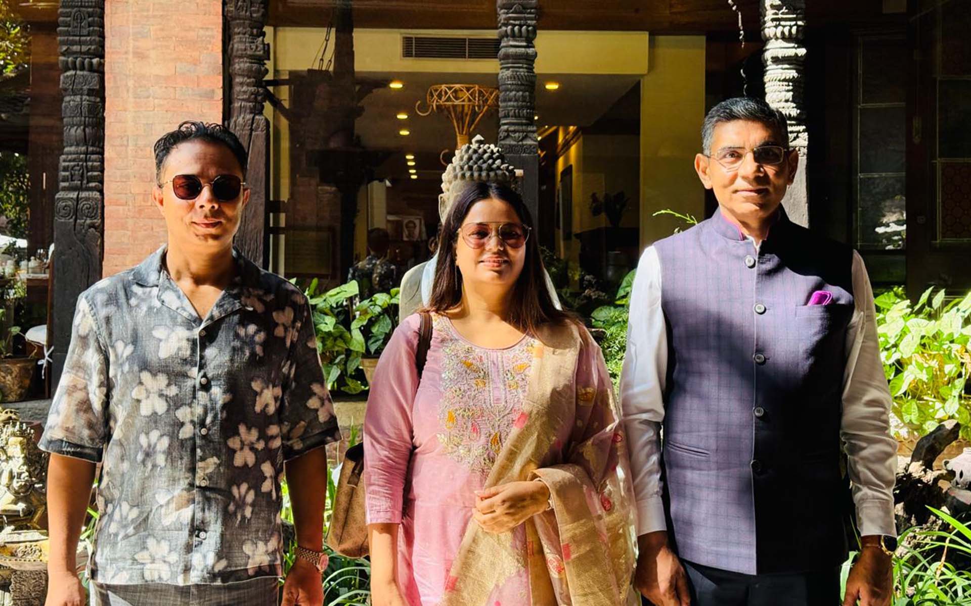 IRGDD President Dr. Dhakal Meets Additional Foreign Secretary of India Mahawar