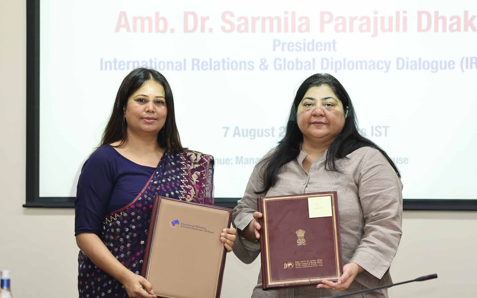 IRGDD of Nepal and ICWA of India Sign Landmark MoU to Enhance Bilateral Ties