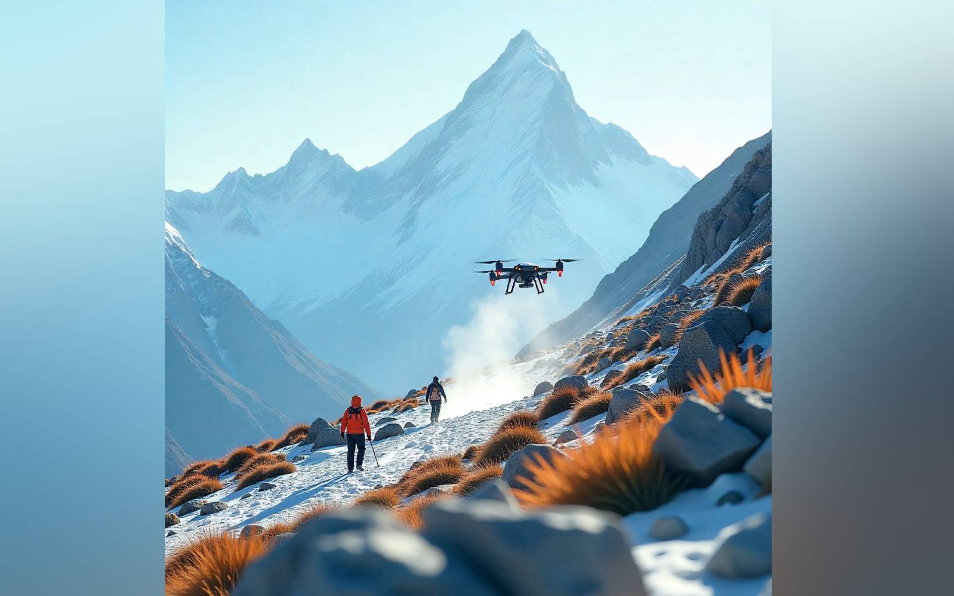 Drones Deployed for Waste Collection on Mount Everest
