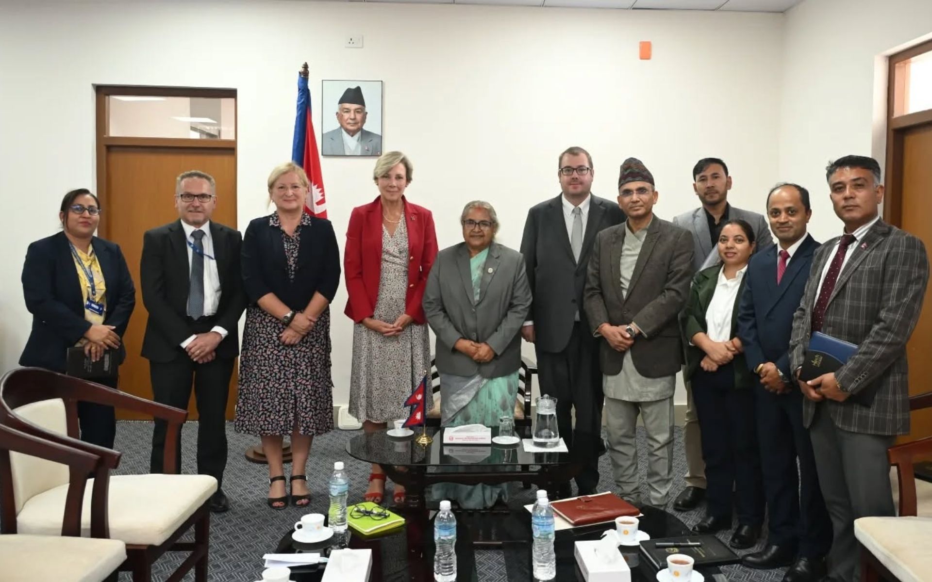 EU, Finnish, French, and German Ambassadors Reaffirm Commitment to Support Nepal in Meeting with PM Karki